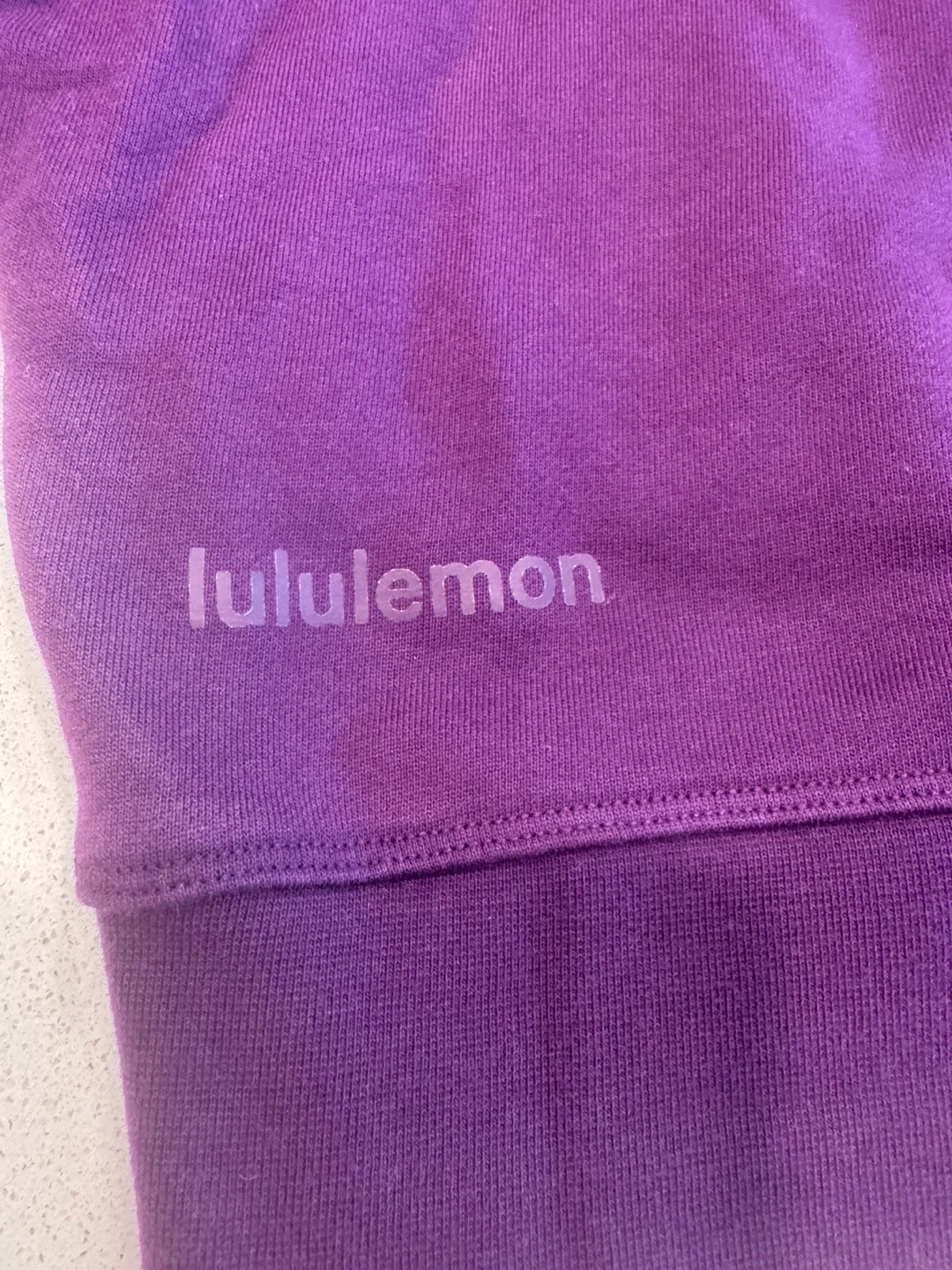 Lululemon Purple Crew Neck Sweatshirt - photo 2