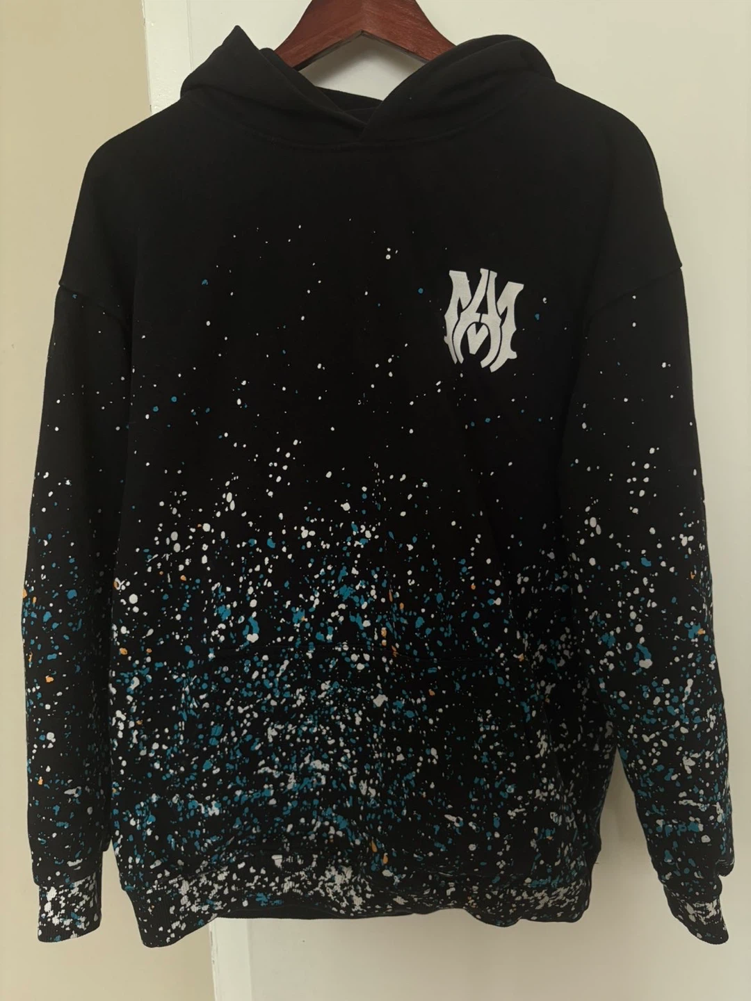 AMIRI Black Splatter Hoodie - photo 3