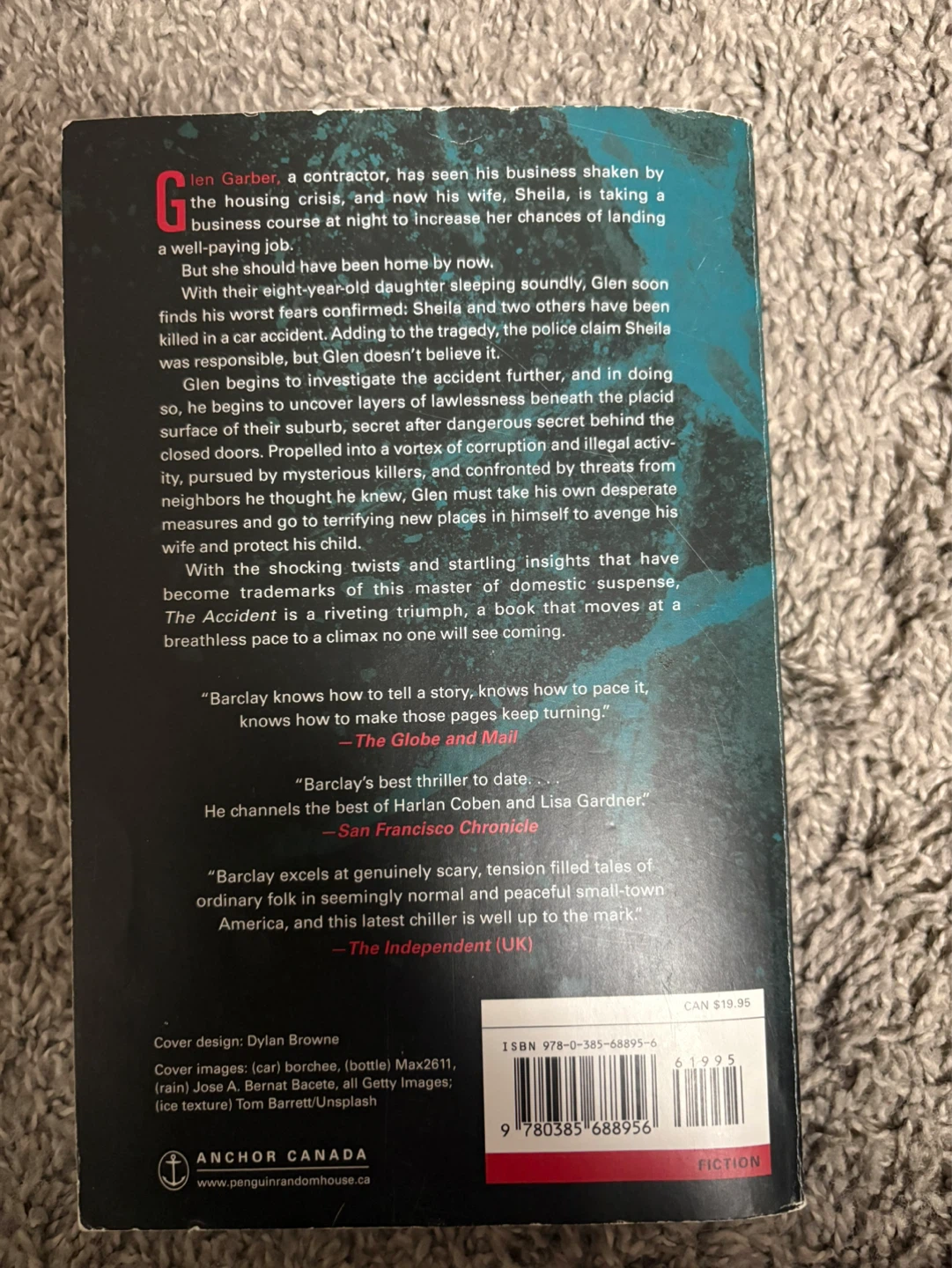 The Accident by Linwood Barclay Paperback Book - photo 2