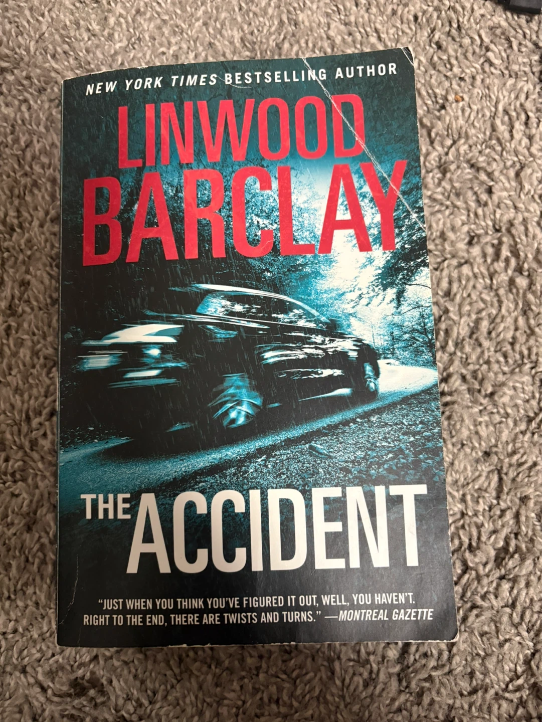 The Accident by Linwood Barclay Paperback Book