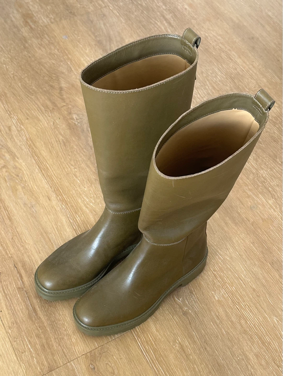 Reformation Knee High Leather Boots - photo 3