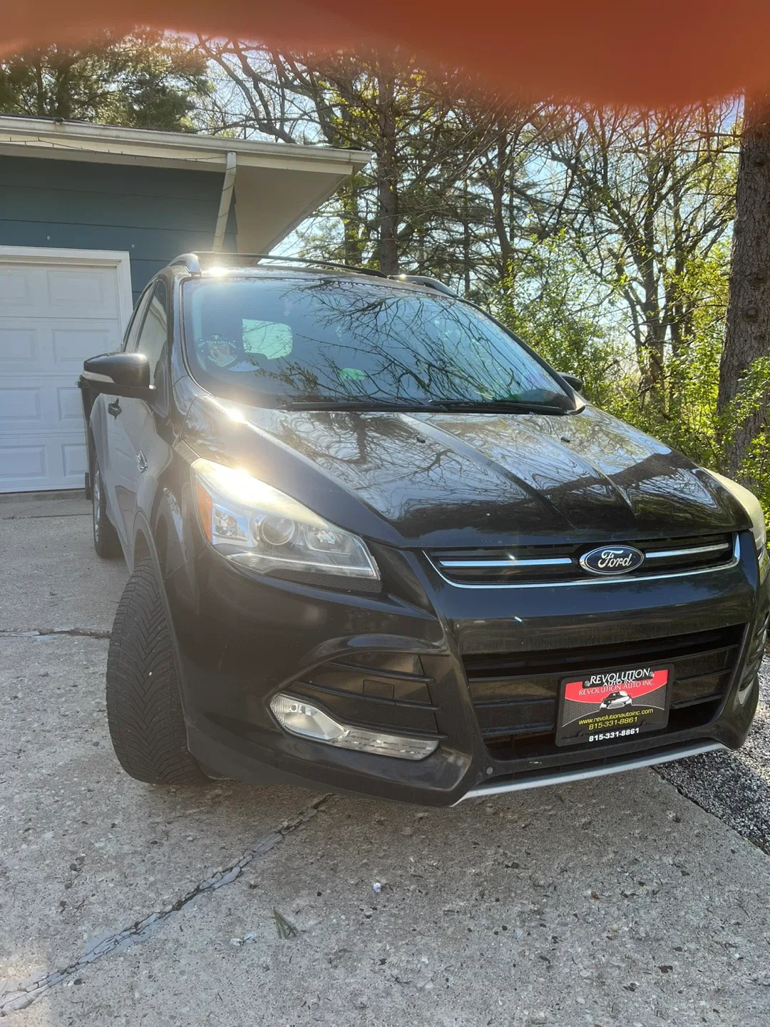 Black Ford Escape Titanium EcoBoost SUV - photo 2