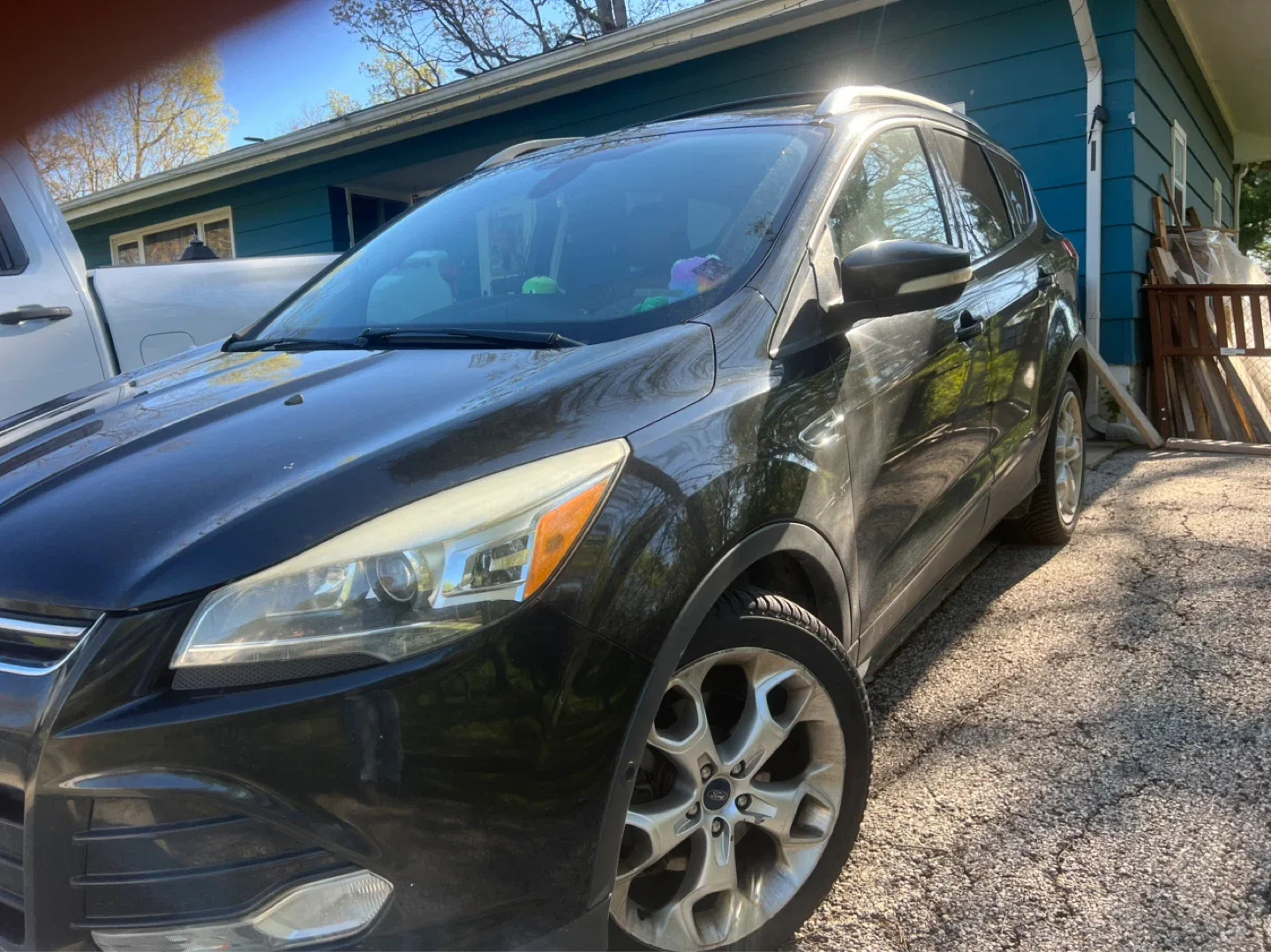 Black Ford Escape Titanium EcoBoost SUV - photo 3