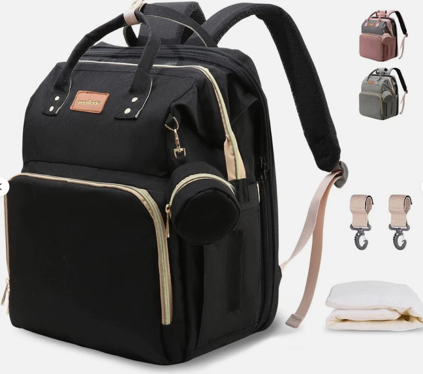 Diaper Bag Backpack, Large Baby Bag for Boys and Girls