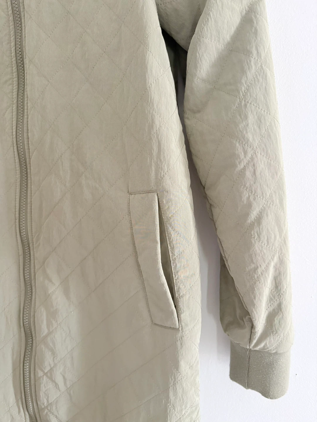 Reitmans Quilted Jacket - Khaki XS ‼️last price ‼️ - photo 3