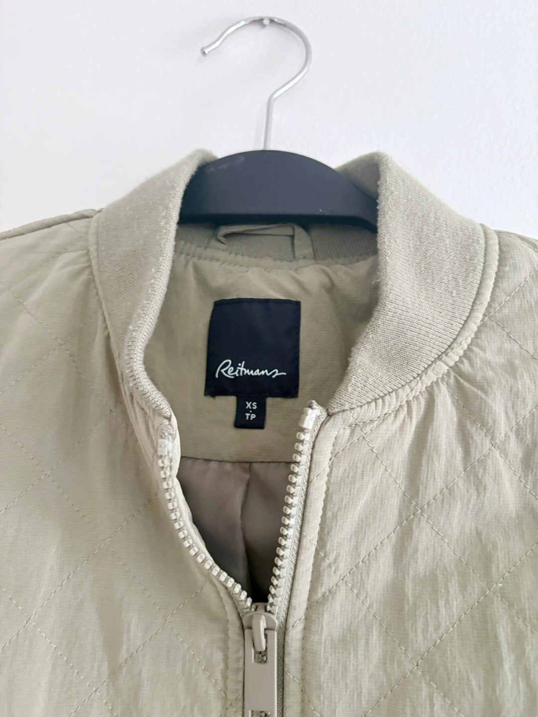 Reitmans Quilted Jacket - Khaki XS ‼️last price ‼️ - photo 5