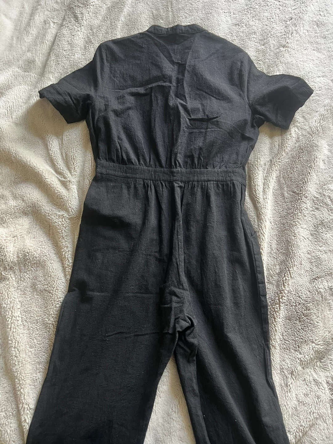 Short Sleeve black Jumpsuit - photo 4