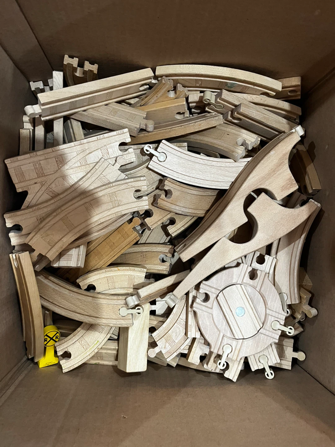 Wooden Train Track and Thomas the Train Accessories Lot - photo 2