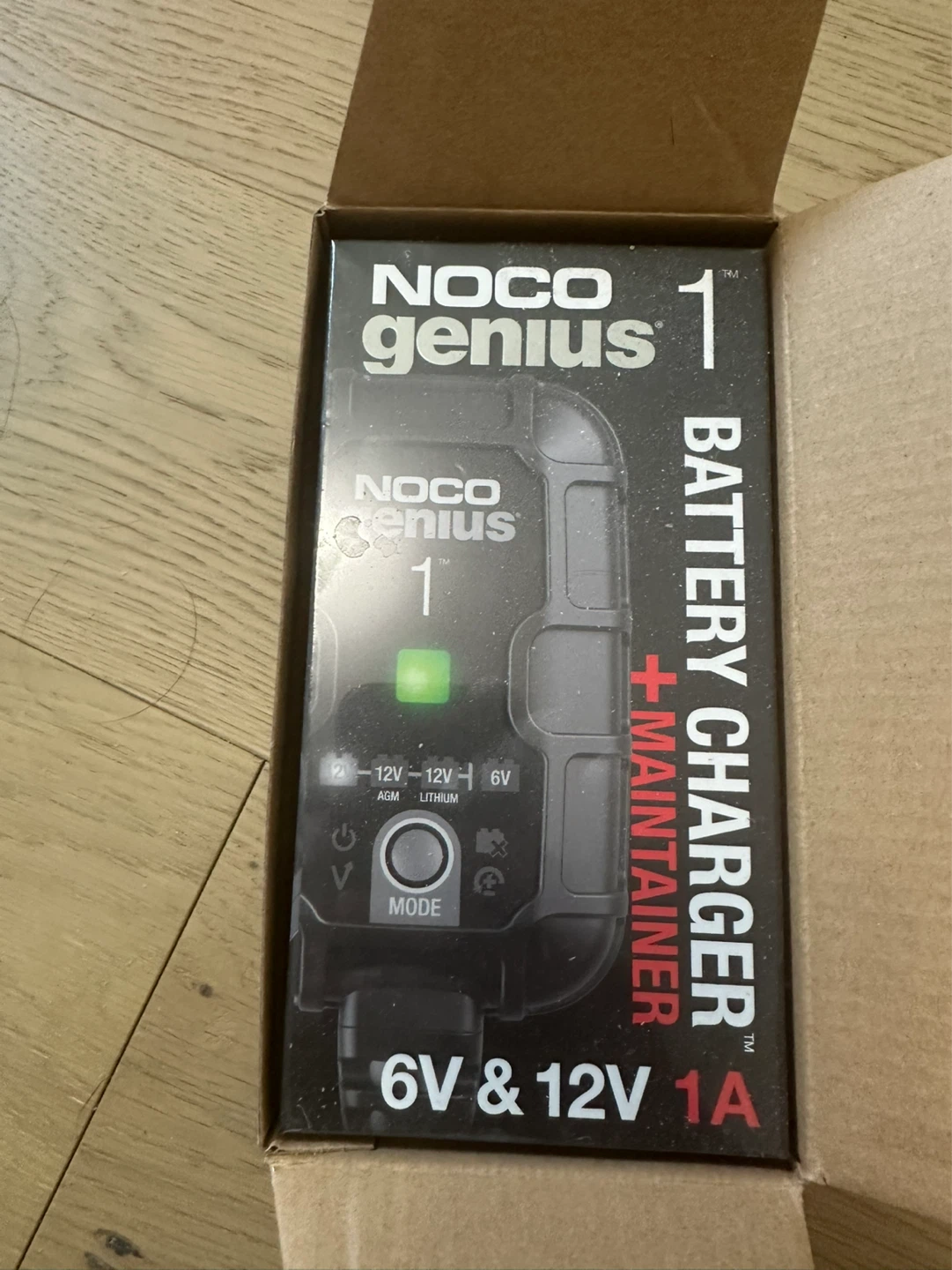 NOCO Genius 1 Battery Charger + Maintainer