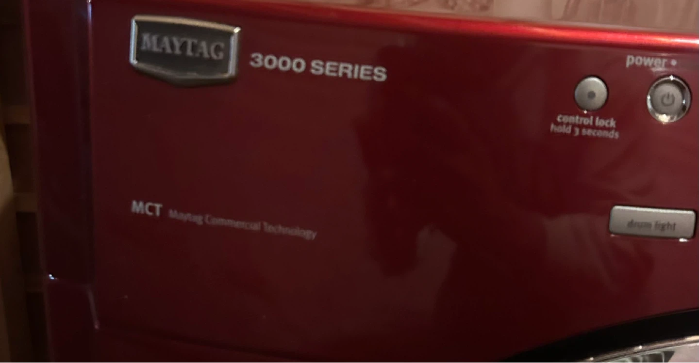 Maytag 3000 Series Dryer - Red - photo 2