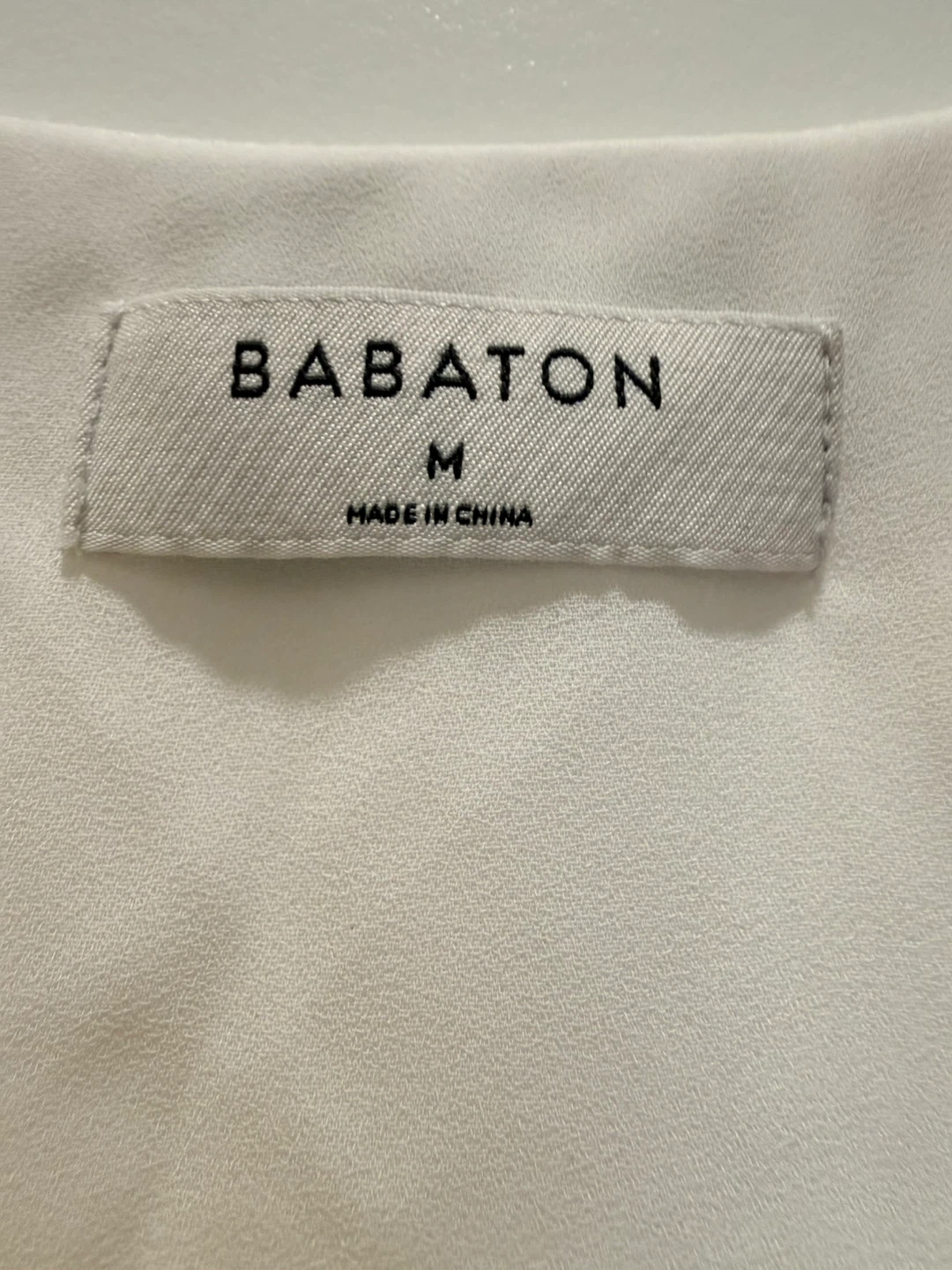 Babaton White Lace Trim Cami - Size M - photo 3