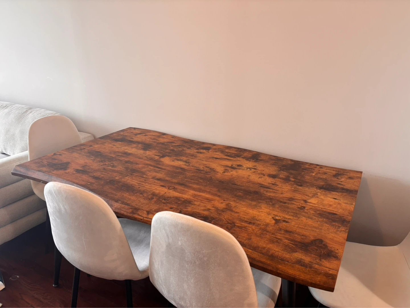 Rustic Wood Dining Table - photo 4