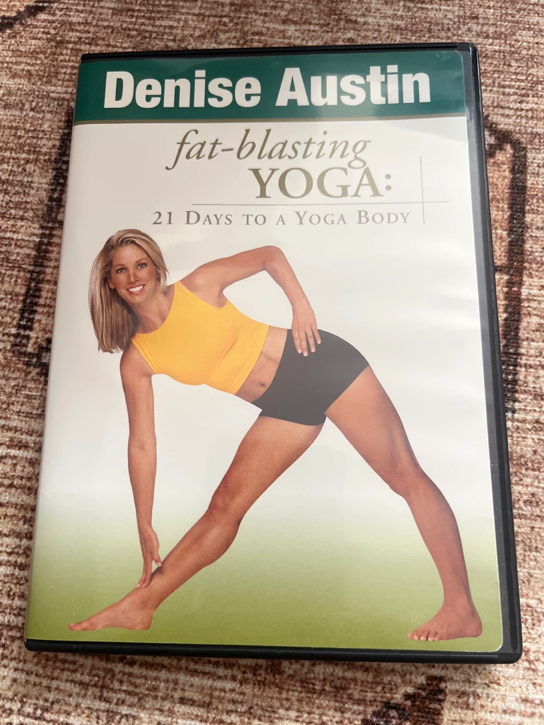 Denise Austin Fat-Blasting Yoga: 21 Days to a Yoga Body DVD