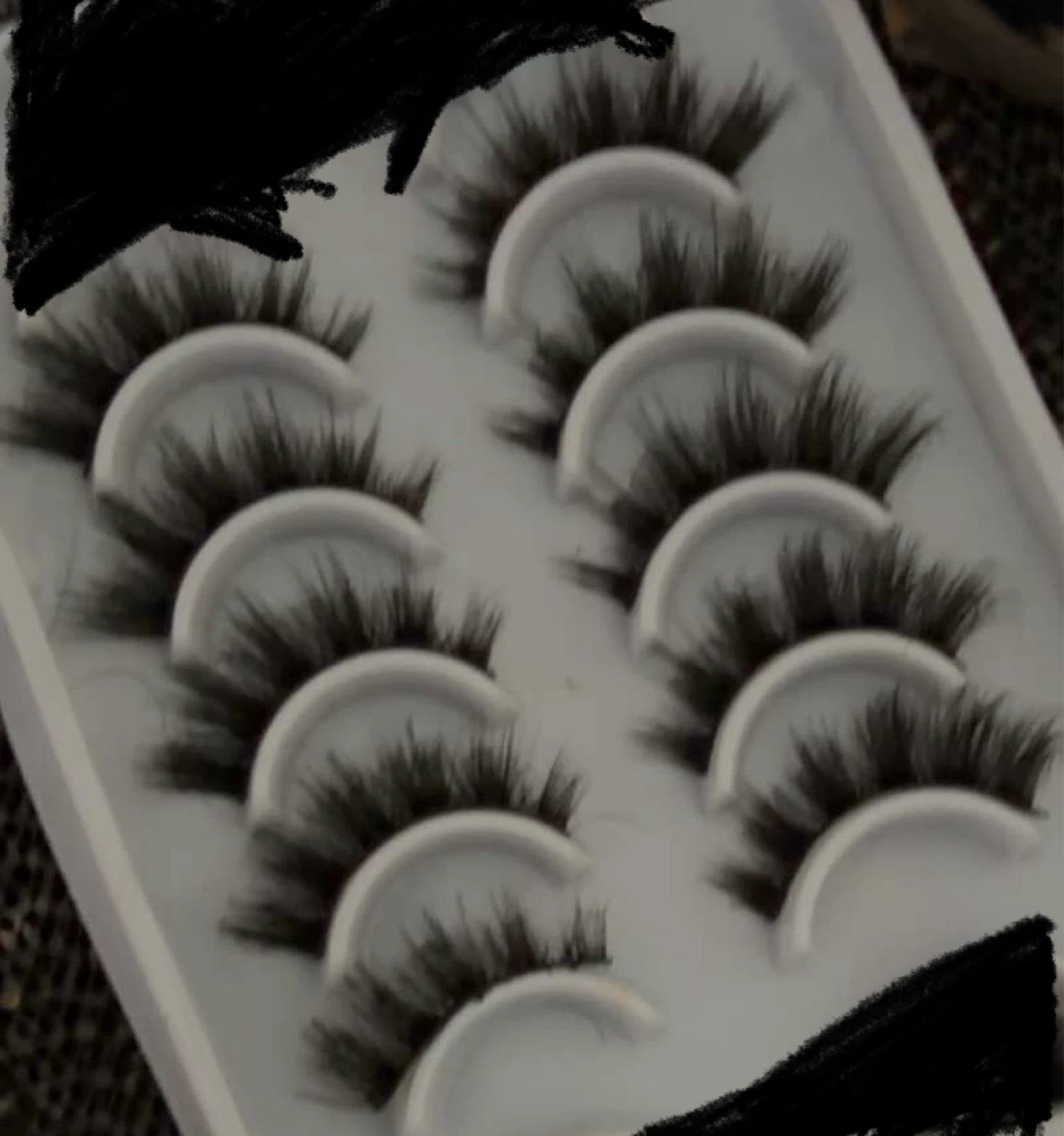 Set of 5 False Eyelashes