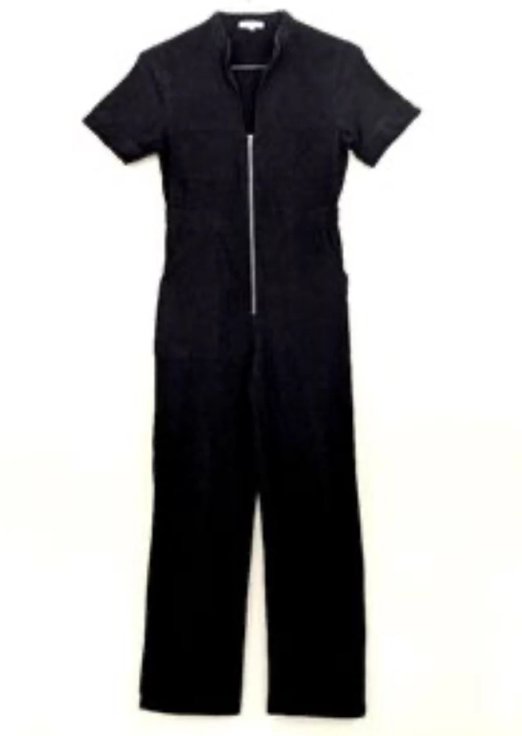 Short Sleeve black Jumpsuit