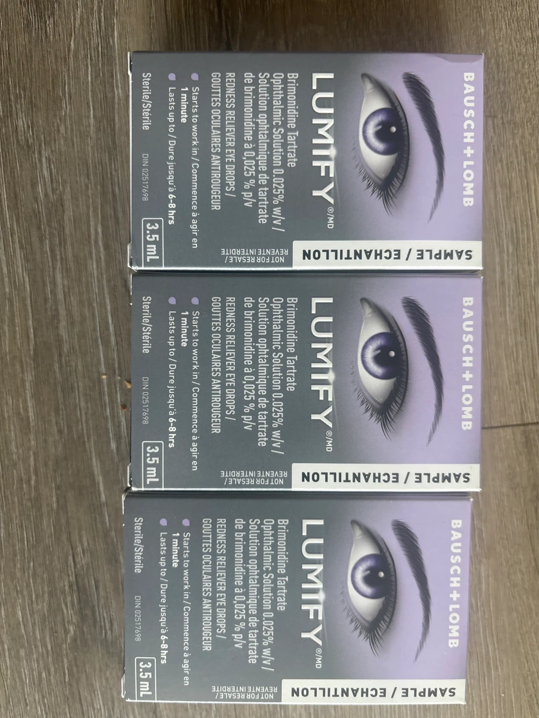 Bausch + Lomb Lumify Redness Reliever Eye Drops - 3.5mL (3 Pack)