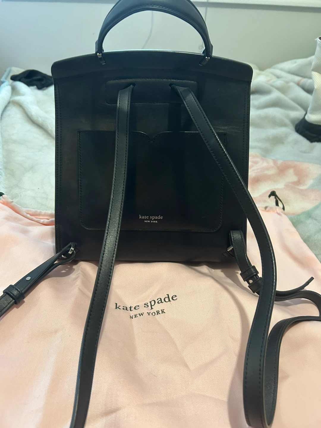 Kate Spade leather backpack - photo 2