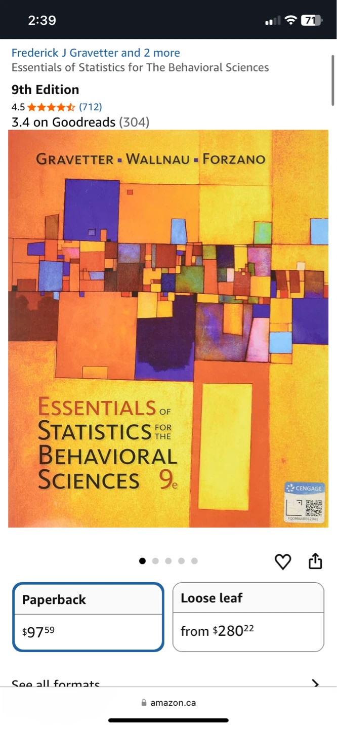 Essentials of Statistics for the Behavioral Sciences 9 E - photo 3