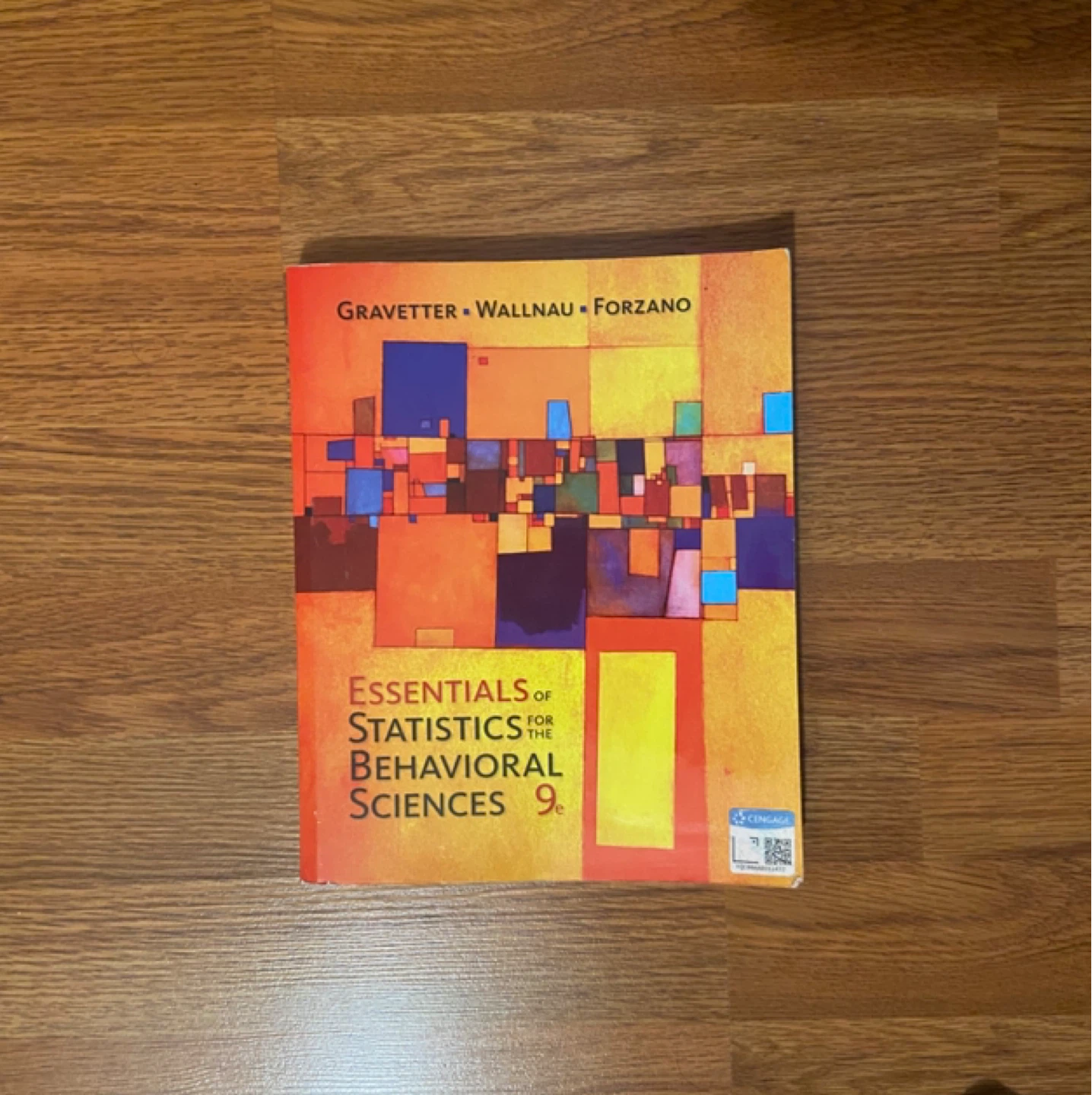 Essentials of Statistics for the Behavioral Sciences 9 E