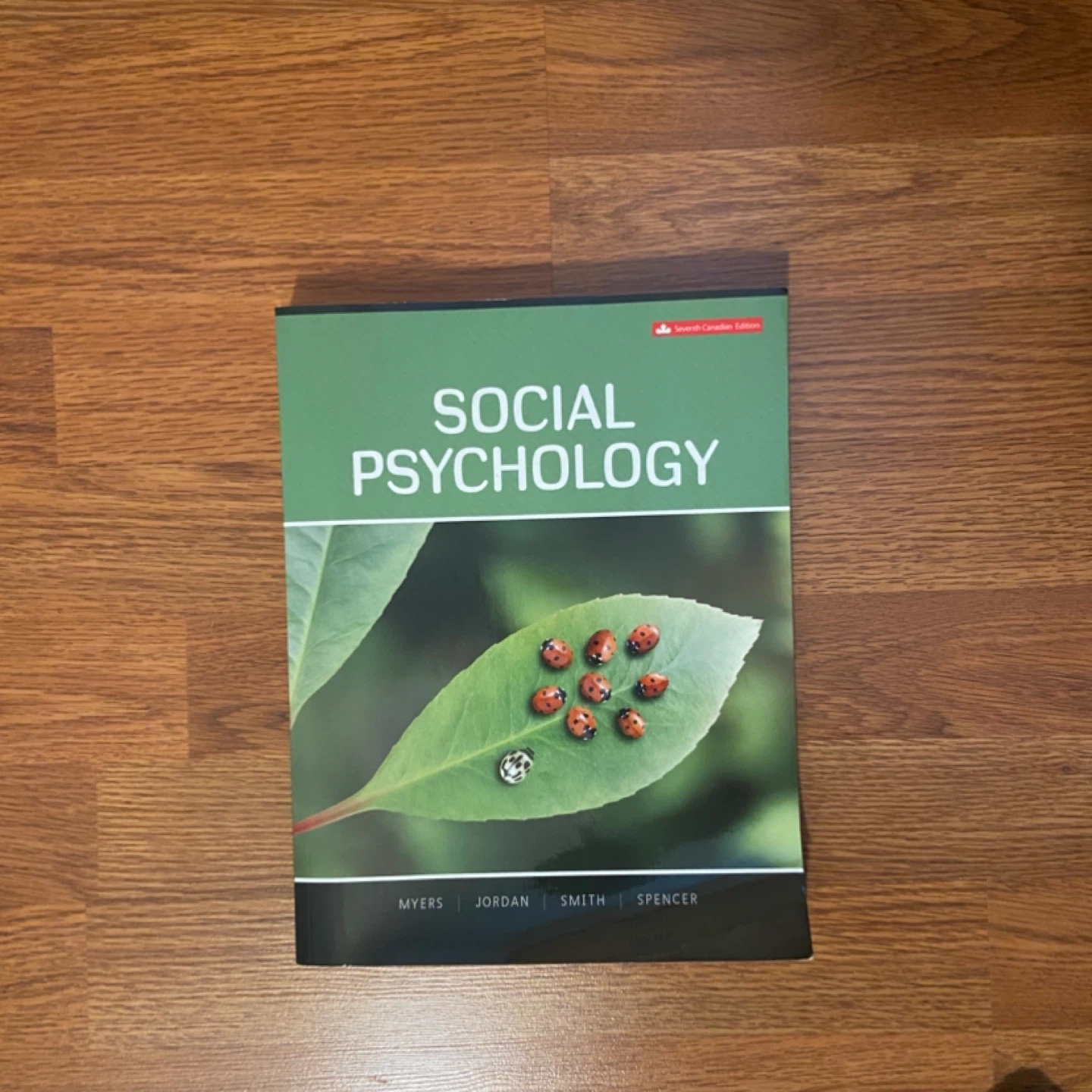 Social Psychology Seventh Canadian Edition Textbook