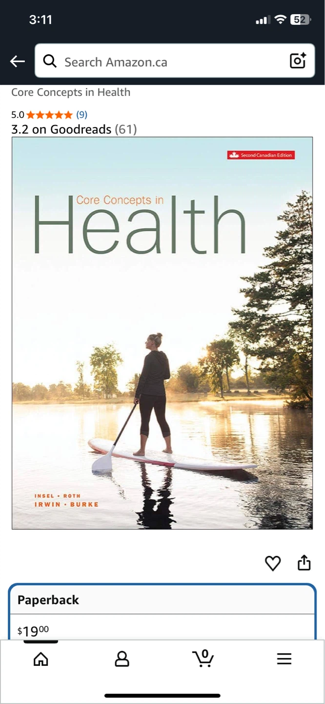 Core Concepts in Health Textbook - Second Canadian Edition - photo 3