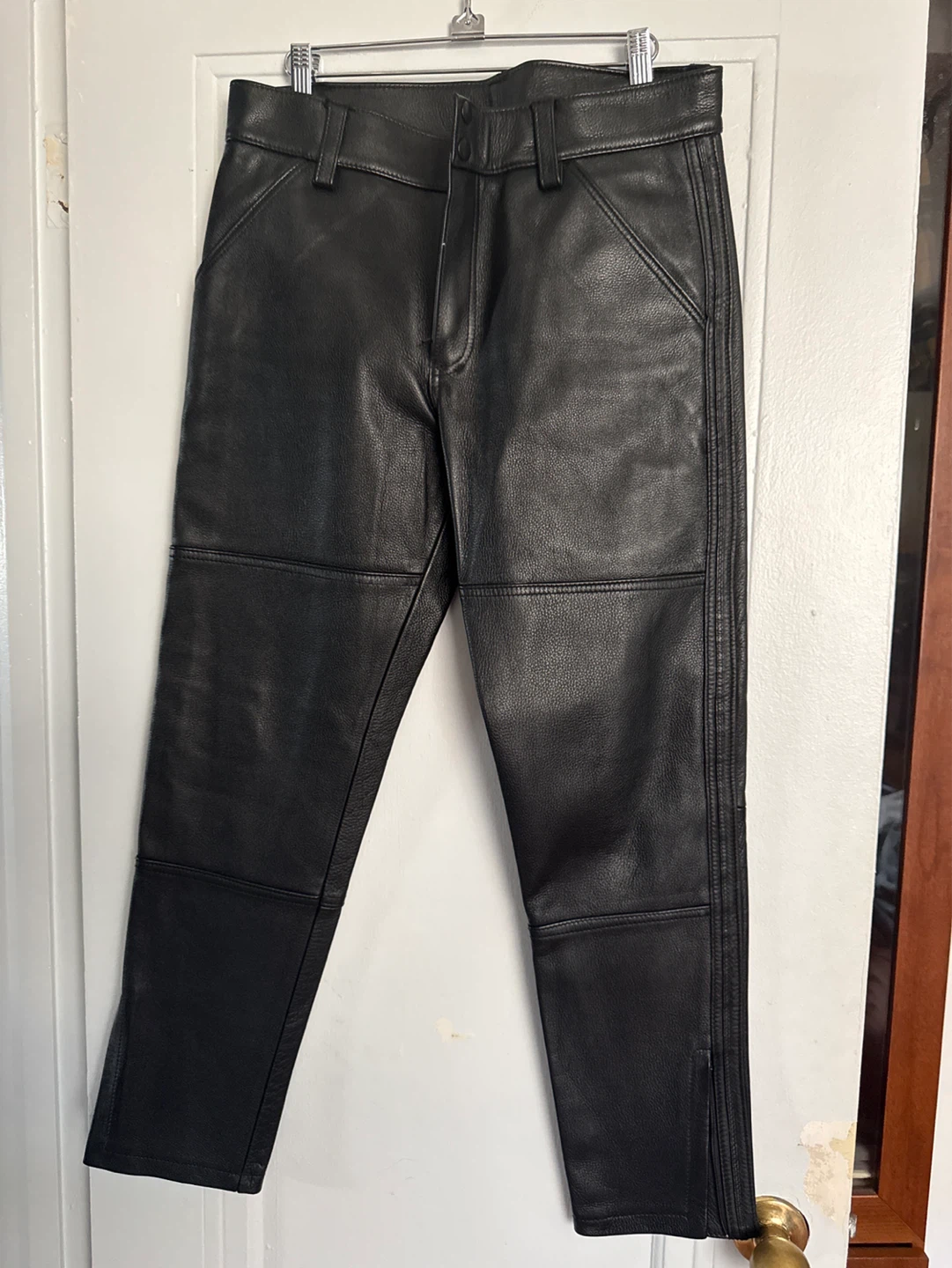 North Bound Leather Men's Police Breeches - Black Size 32 - photo 4