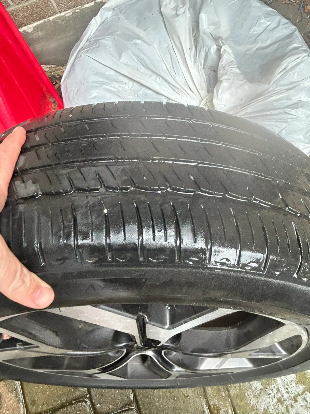 Set of 4 Kia Alloy Wheels with Michelin All Season Tires - photo 3