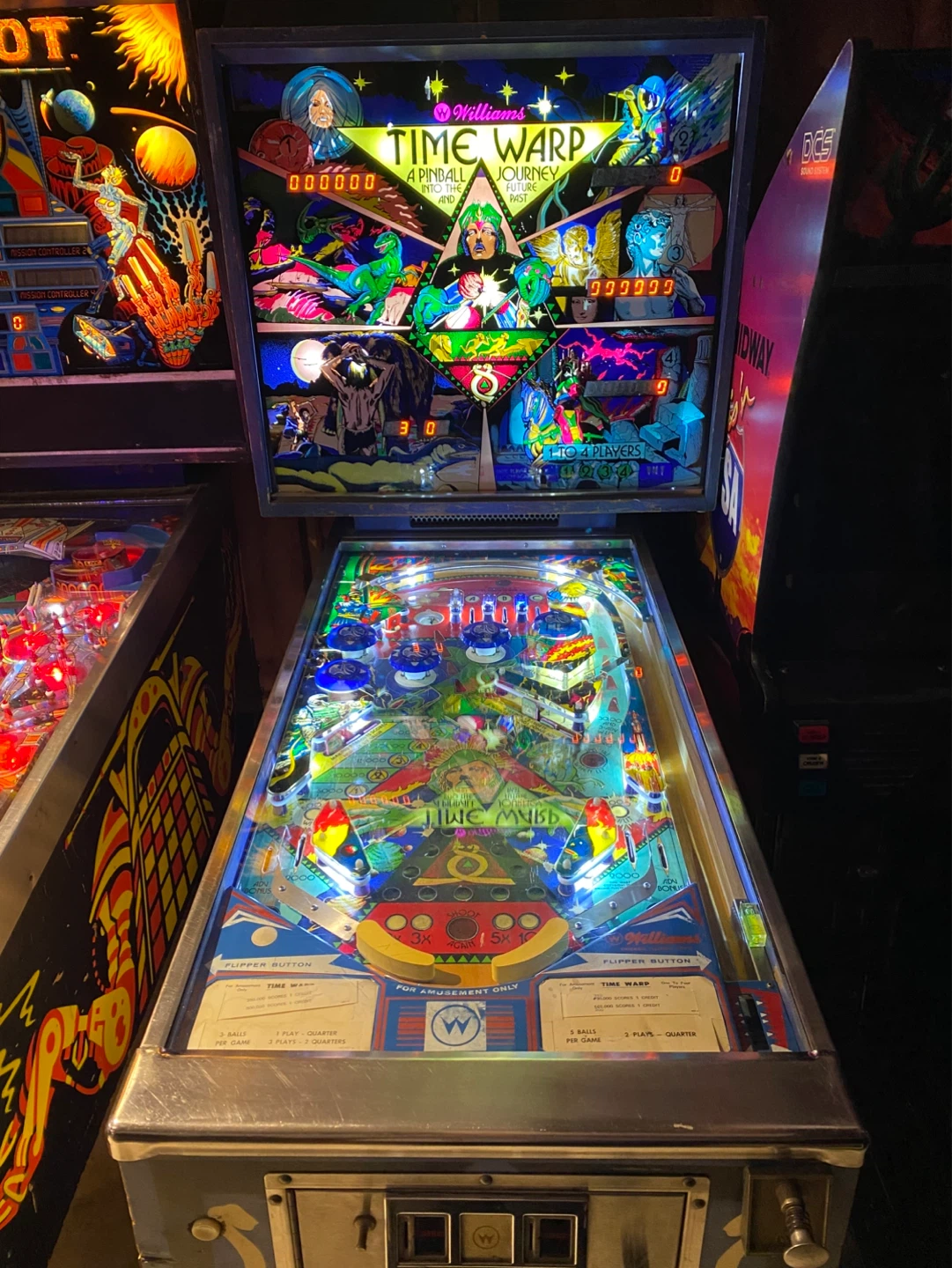 Time Warp Pinball Fully Restored