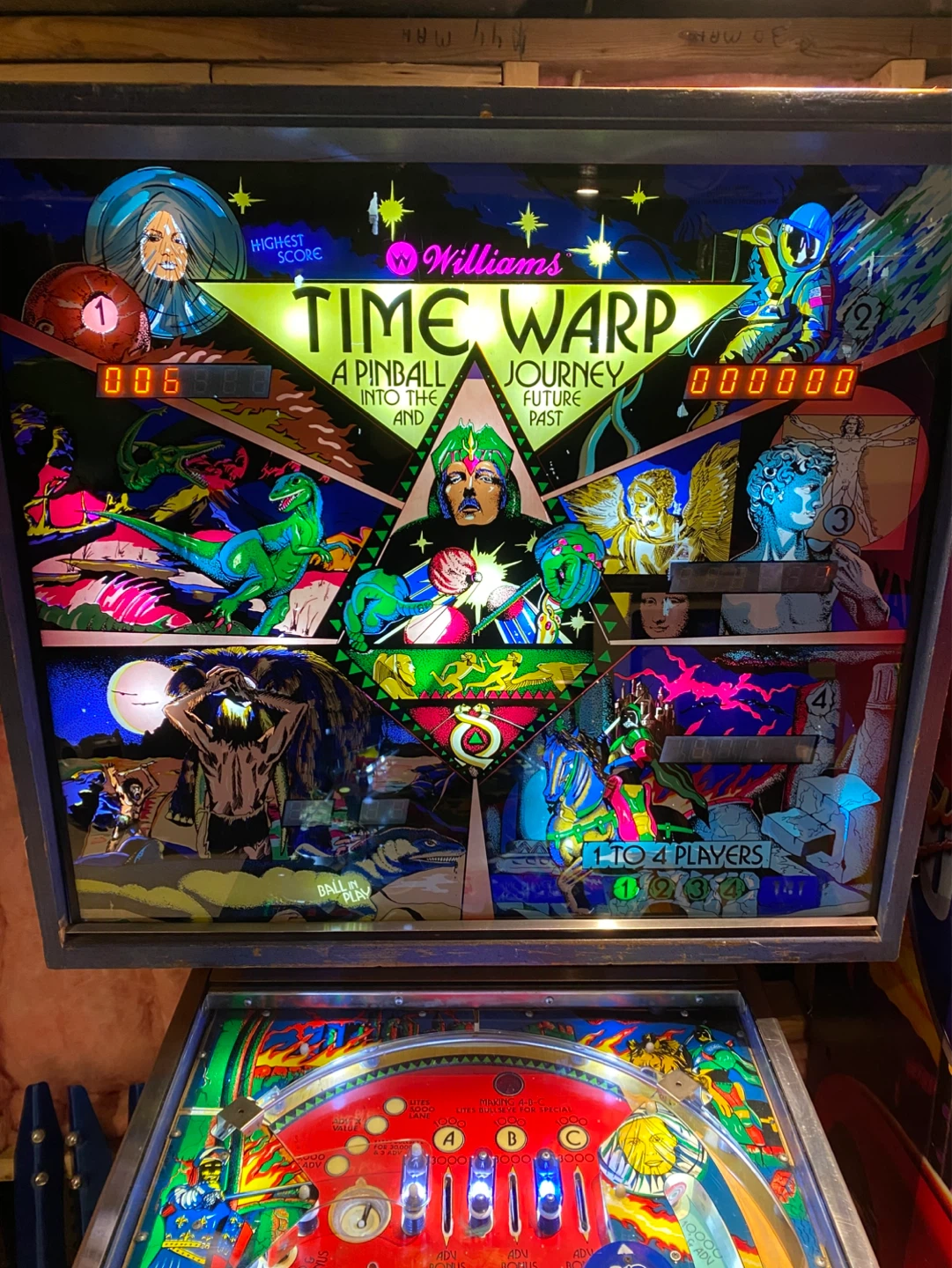 Time Warp Pinball Fully Restored - photo 3