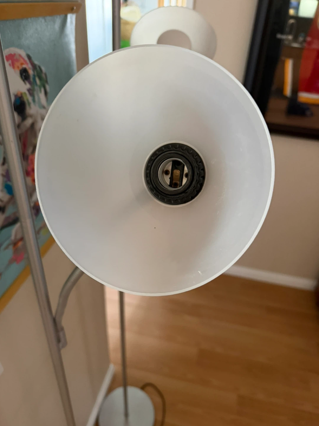 Pair of 6’ IKEA floor lamps - photo 3