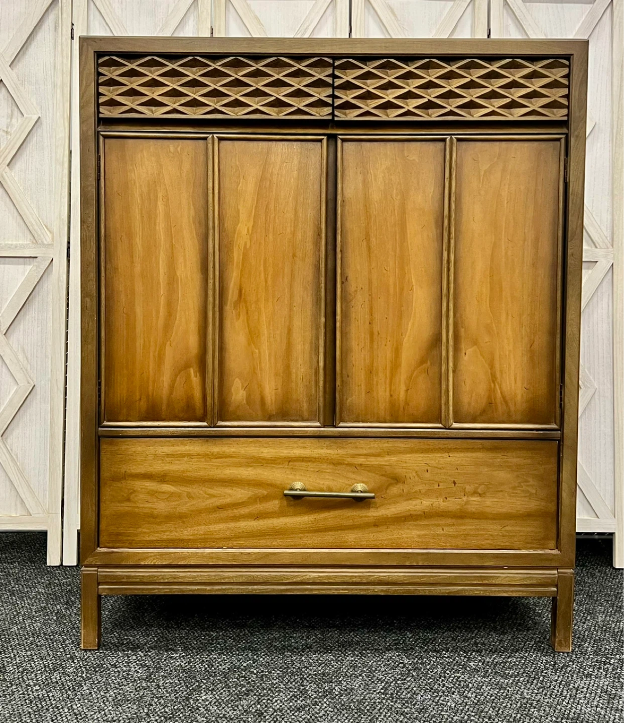 Bassett Furniture MCM Wood Dresser- Free Delivery NYC & NJ