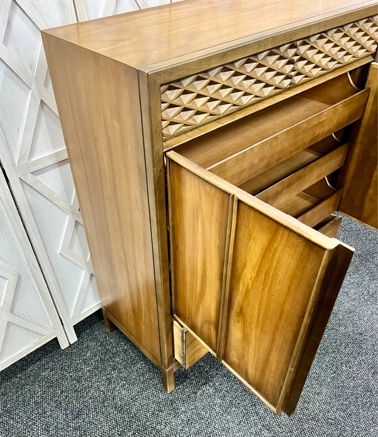 Bassett Furniture MCM Wood Dresser- Free Delivery NYC & NJ - photo 5