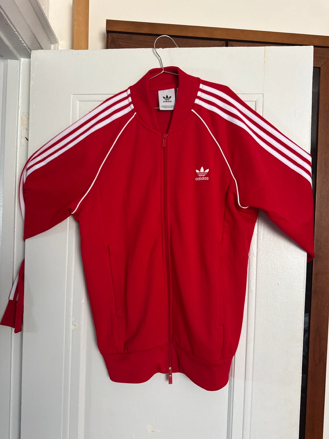 Adidas Track Jacket Red