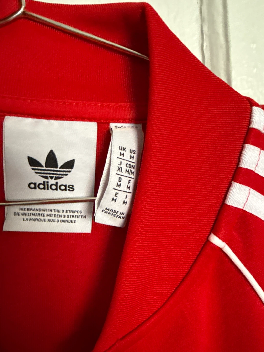 Adidas Track Jacket Red - photo 3