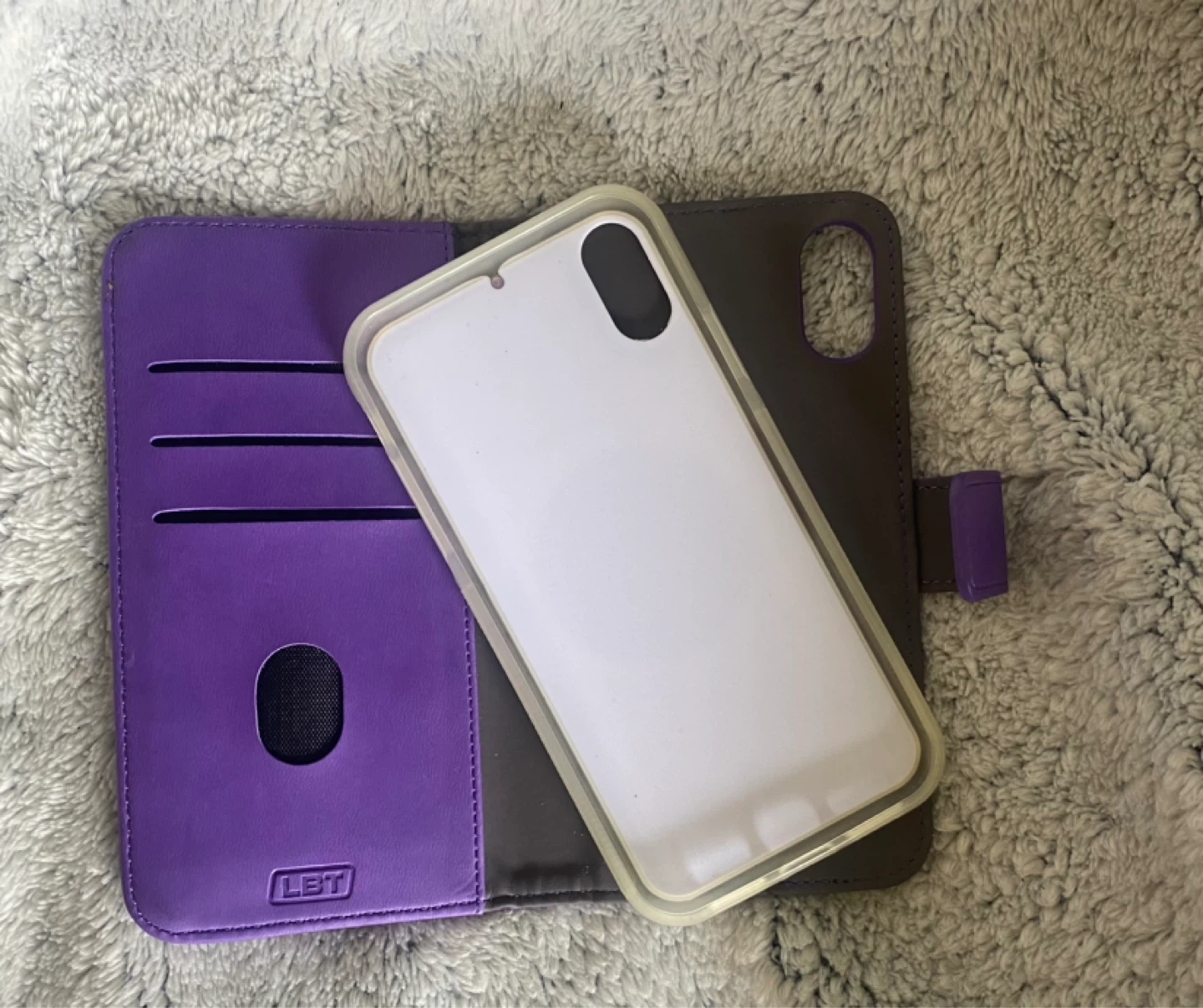 NEW LBT 2-in-1 Switch Magnetic Wallet Case - iPhone X / XS