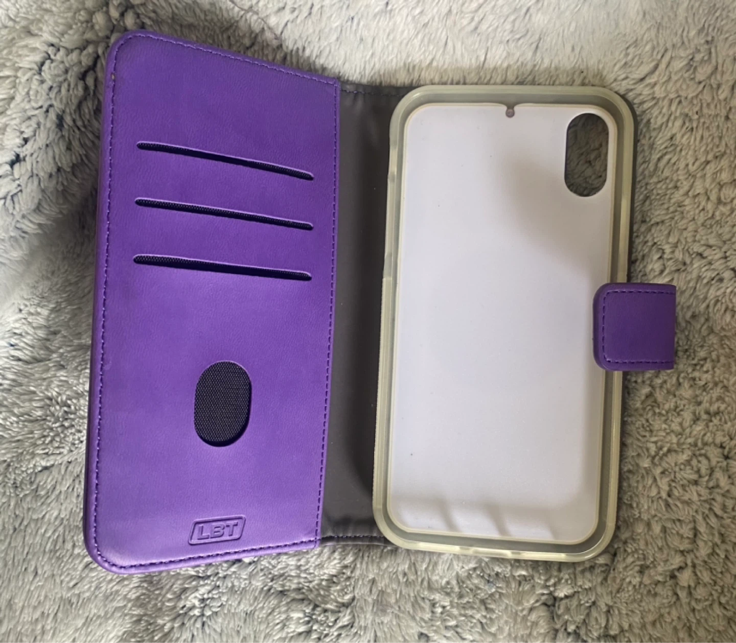NEW LBT 2-in-1 Switch Magnetic Wallet Case - iPhone X / XS - photo 3