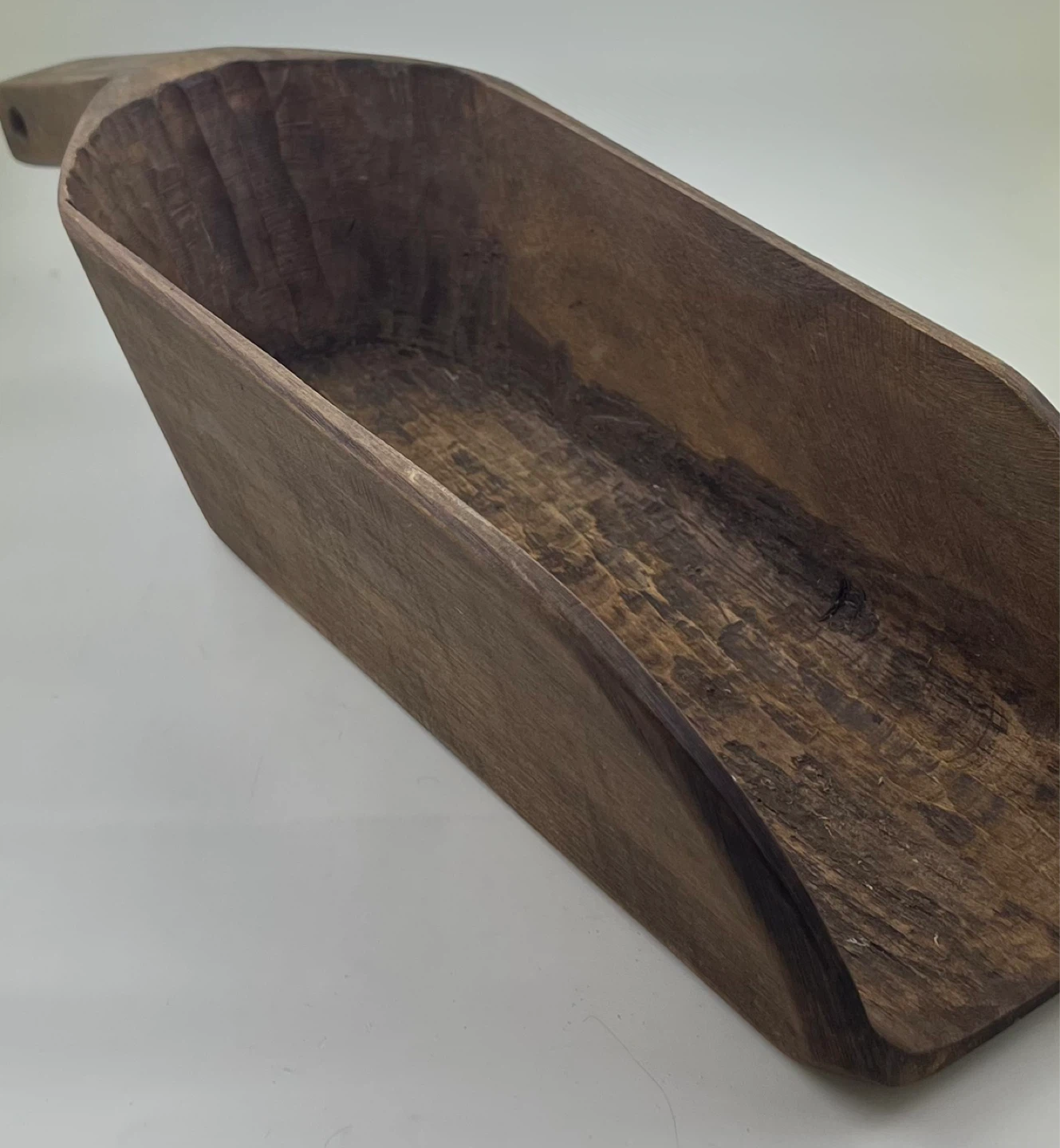 Antique Wooden Grain Scoop/Primitive Farmhouse Decor - photo 2