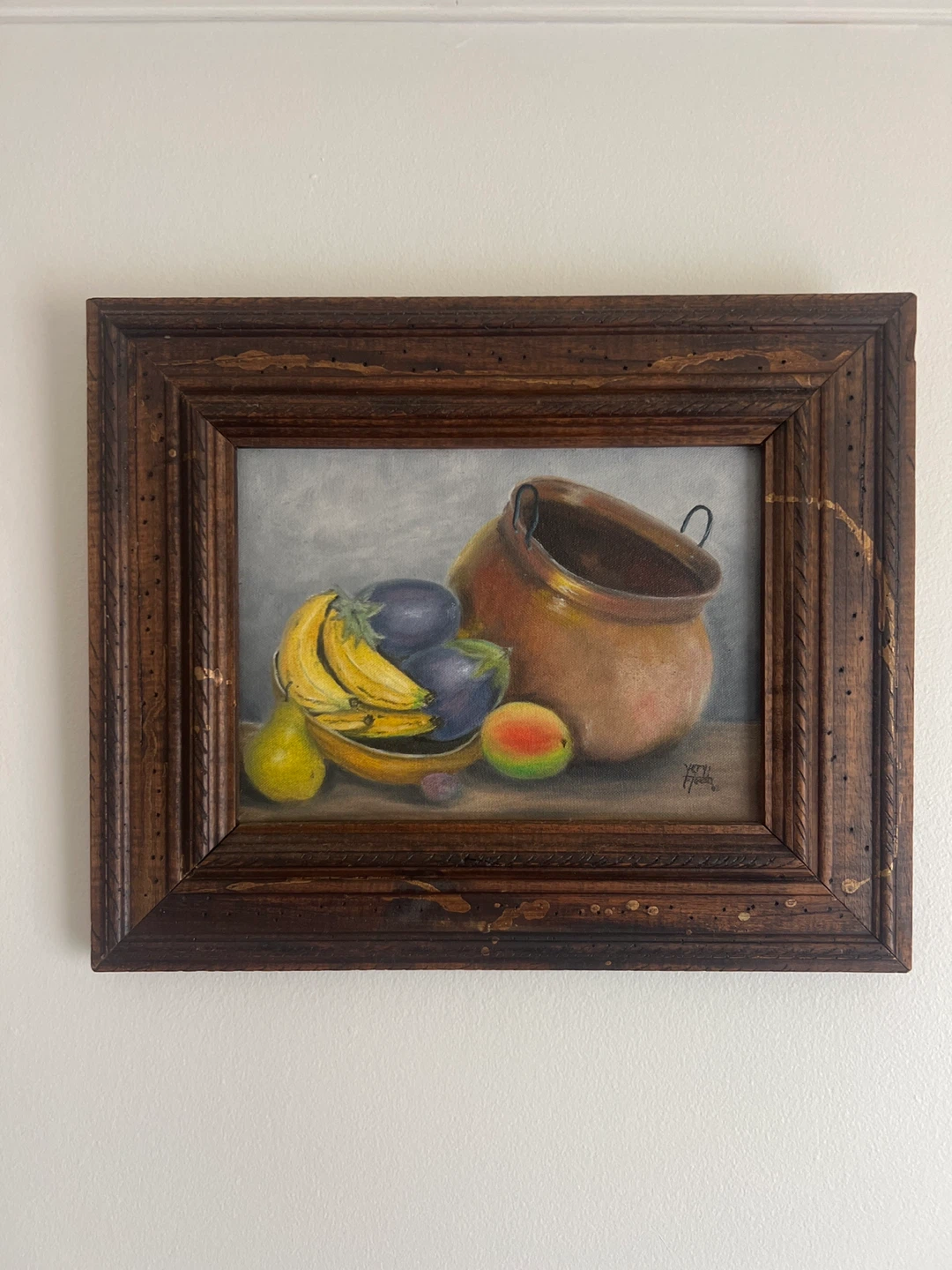 Framed Still Life Painting - photo 2