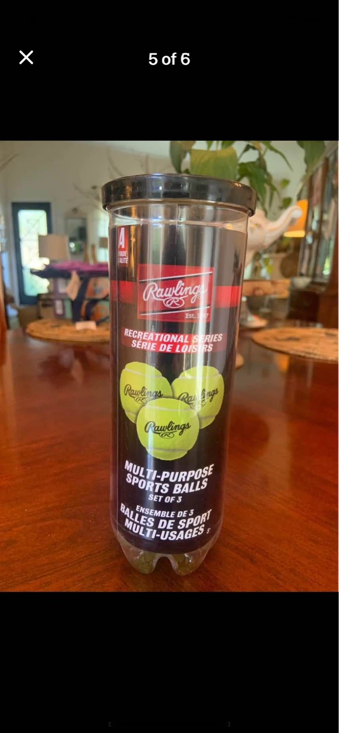 Rawlings Multi-Purpose Sports Balls - Set of 3