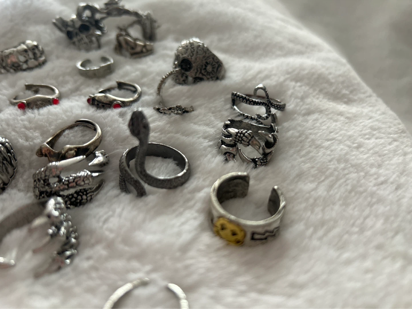 Set of Punk Style Rings - photo 3