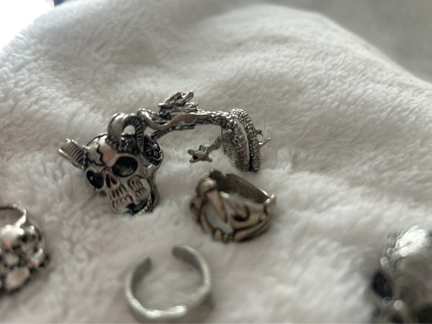 Set of Punk Style Rings - photo 2