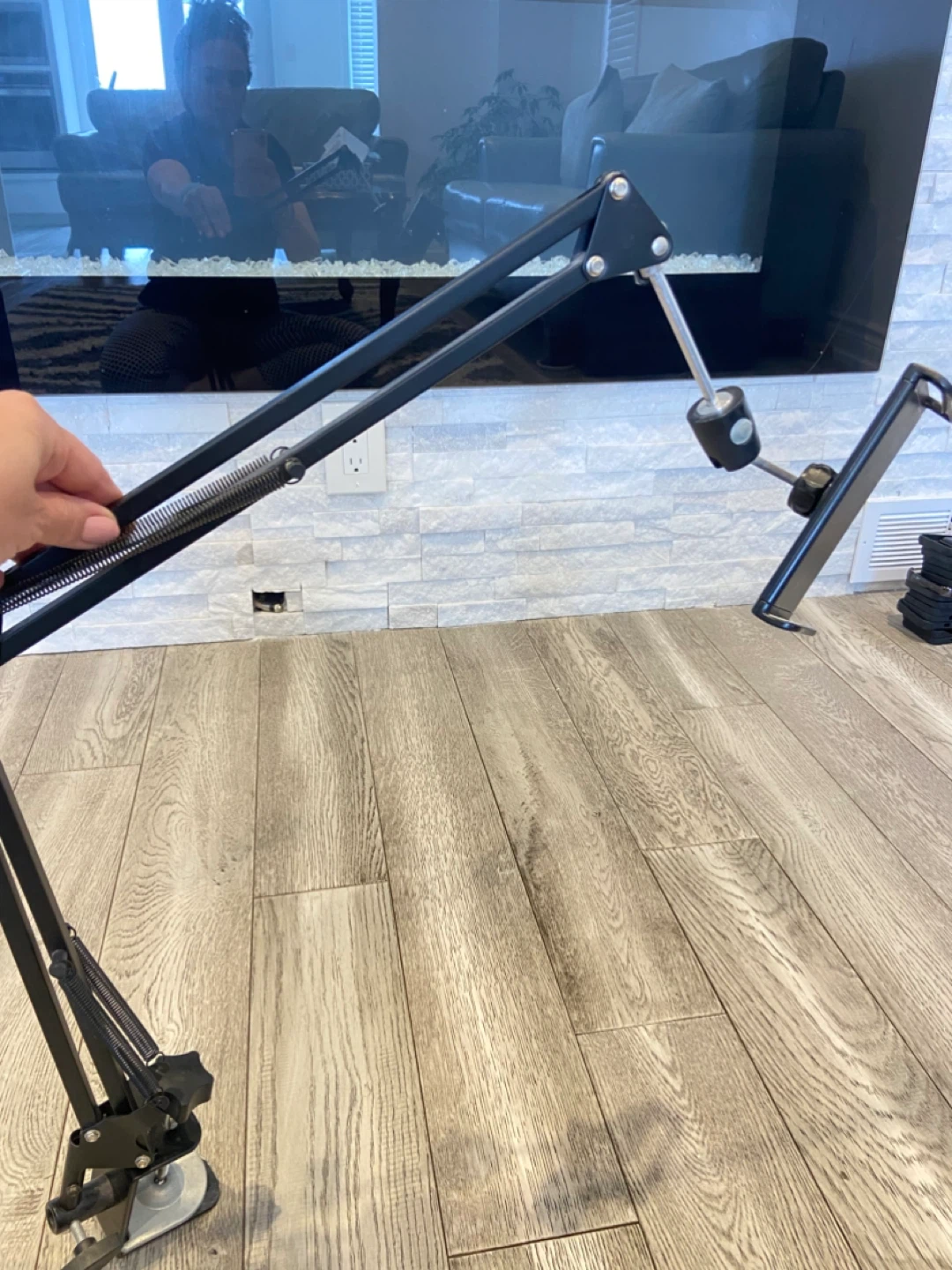 Adjustable Desk Mount Stand Holder for Tablet
