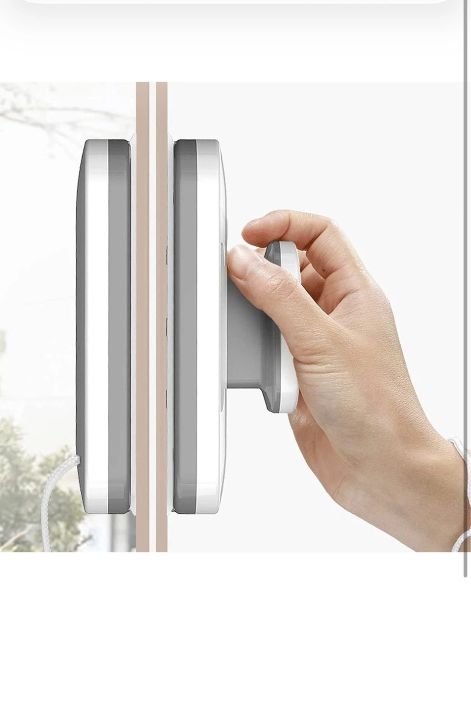 Magnetic Double-Sided Window Cleaner - photo 5