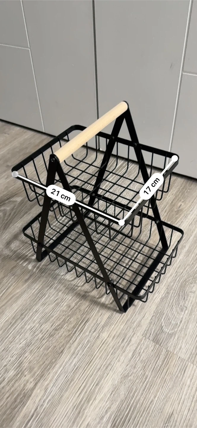 REEKOS 2-Tier Wire Basket - photo 4