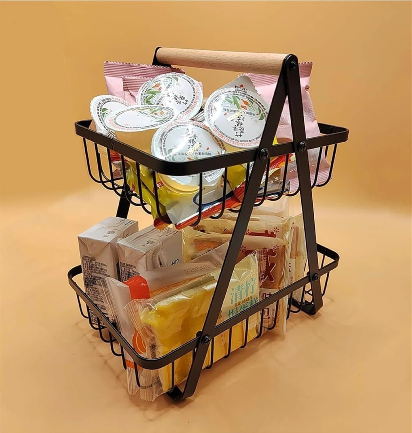 REEKOS 2-Tier Wire Basket - photo 3