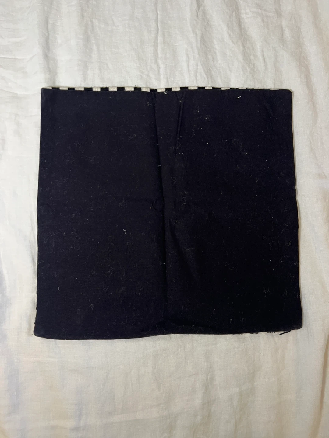 Indigo Black & White Geometric Pillow Cover 18x18 in. - photo 2