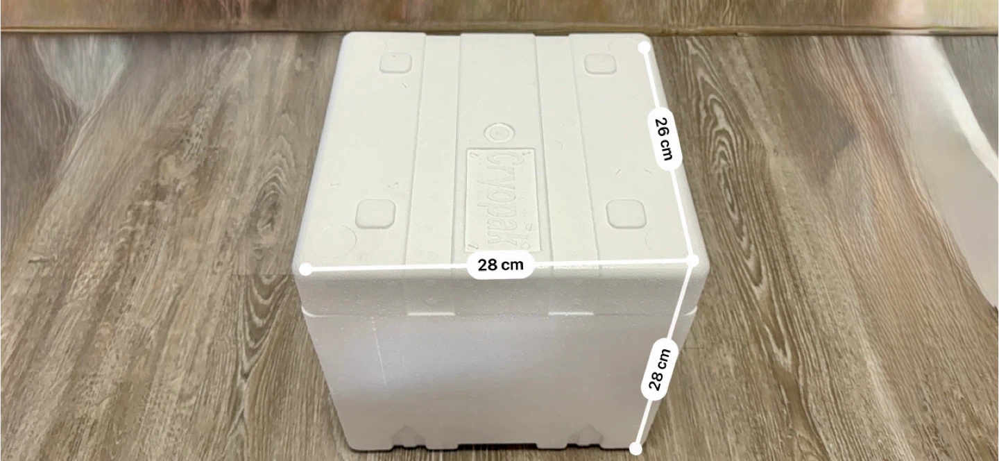 Cryopak Insulated Foam Container - photo 2