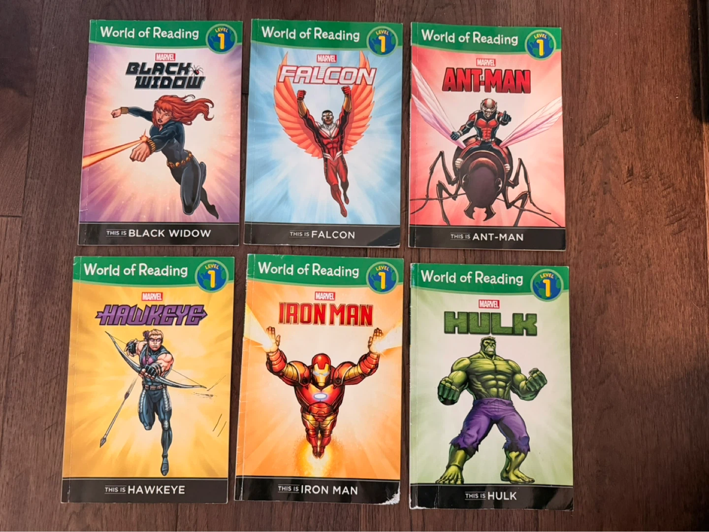 Complete Marvel World of Reading Level 1 Box Set - 6 Books - photo 3