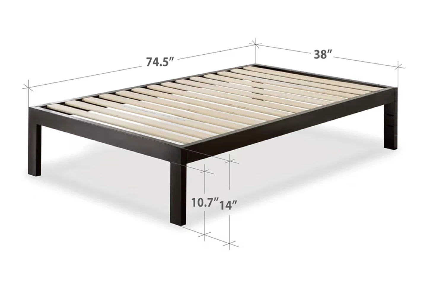 Twin Bed Frame - photo 2