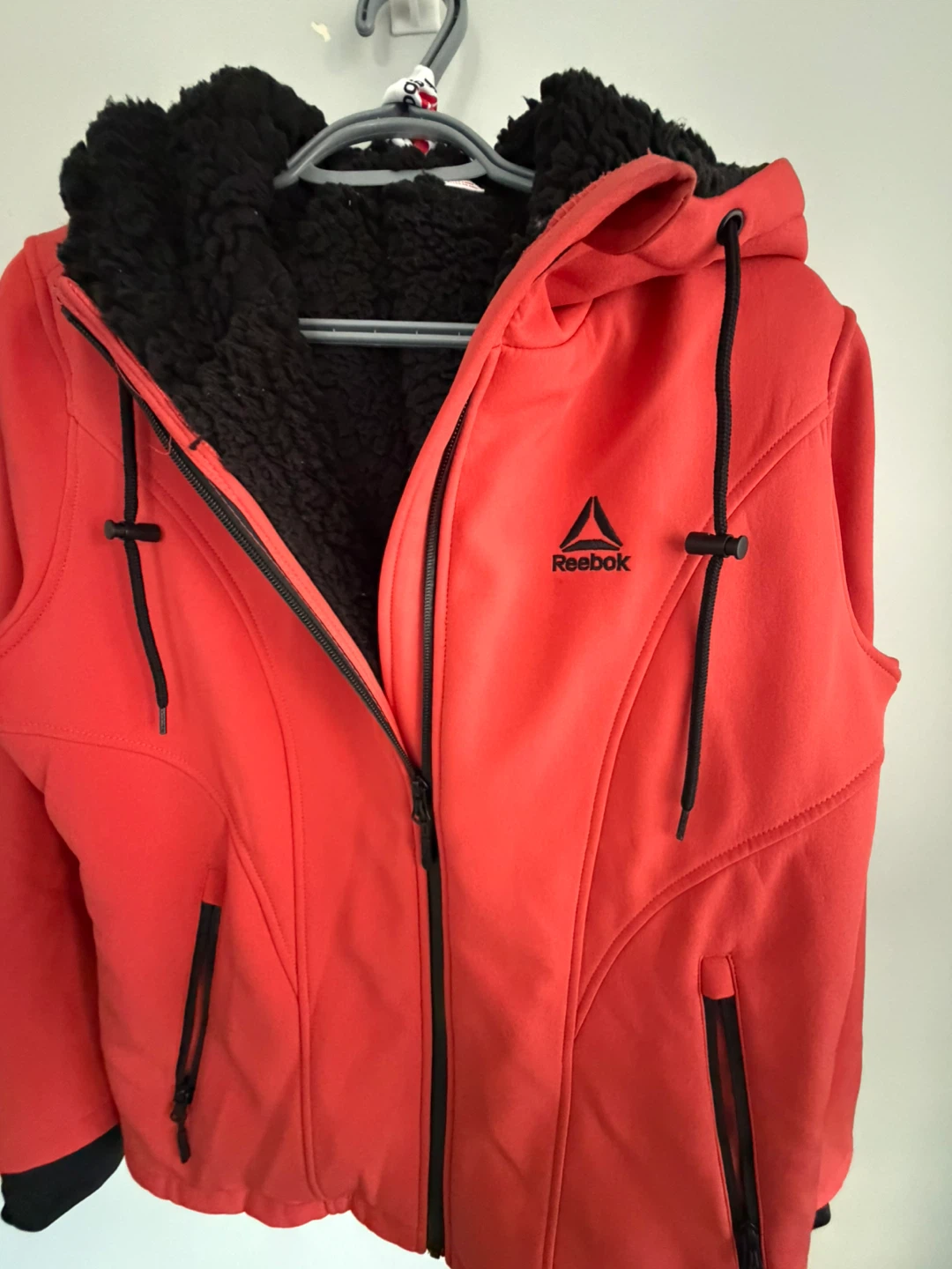 Reebok Fleece Lined Hooded Jacket